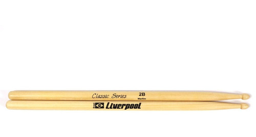 Imagem 4 de 6 de Baquetas 2b Em Marfim Liverpool Classic Pacote Com 10 Pares