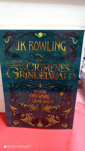 Los Crímenes De Grindelwald. J.k Rowling. Libro Físico