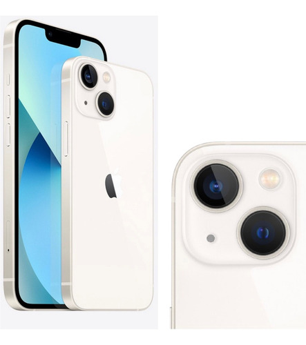 Iphone 13 (128 Gb) Branco Estelar (recondicionado) + Brinde Branco (Usado)