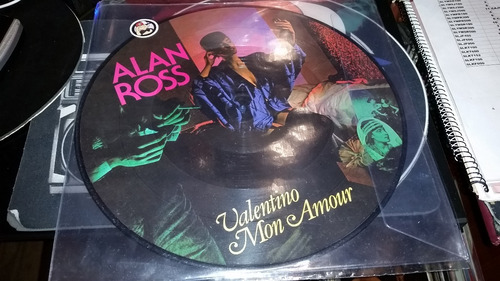 Alan Ross Valentino Mon Amour Vinilo Picture Maxi Spain 2017