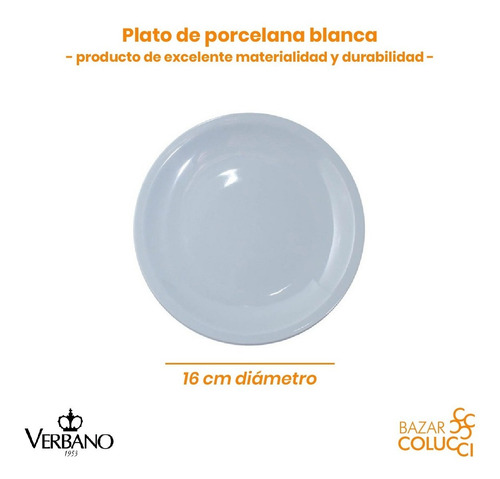 X6 Plato Pan Línea Recta, Verbano - Bazar Colucci