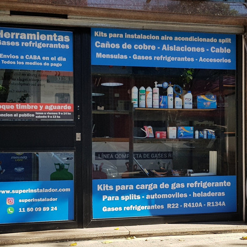 Imagen 10 de 10 de Instalacion Instalador Split Aire Acondicionado Local Calle
