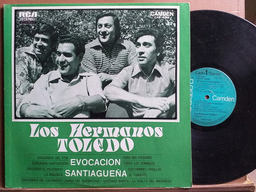 Los Hermanos Toledo - Evocacion Santiagueña Lp 1973 Folklore
