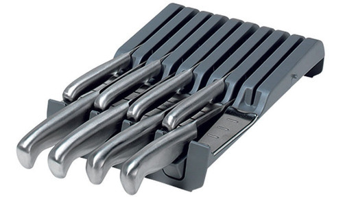 Portacuchillas Blum de acero inoxidable