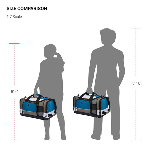 Mochila De Viagem Swissgear Apex Cinza/azul/branca 50cm