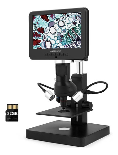 Microscopio Digital Hdmi Andonstar Ad246sp 4000x Uhd 7puLG