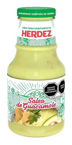 Salsa De Guacamole 240g