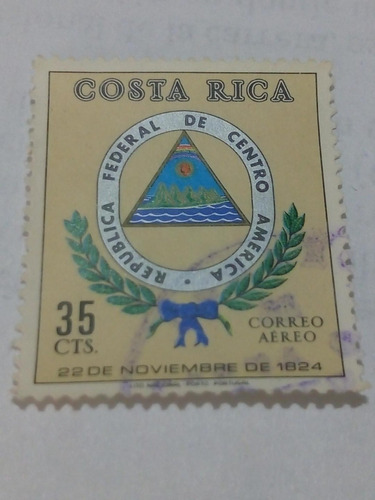 Estampilla De Costa Rica-1710-       35 Cts              (7)