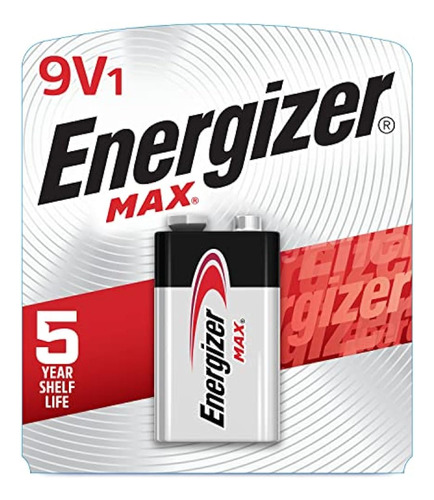 Baterías Energizer Max 9v, Baterías Alcalinas Premium De 9 V