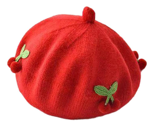 Gorro Tipo Boina Para Bebé, Cálido, Para Invierno Y Otoño, L