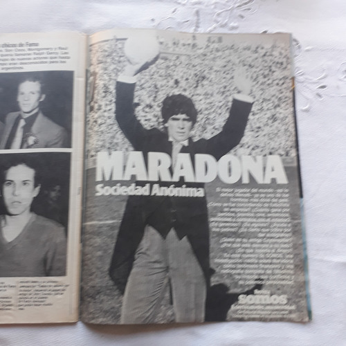 Revista Gente Nº 805 25/12/1980 Muerte De Campora Maradona (Usado)