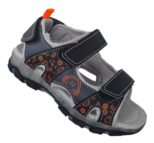 Sandalia Infantil  Chalas Con Velcro 2240 Zapatillaschile