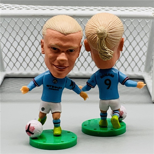 Figura Erling Haaland Manchester City Colección Futbol