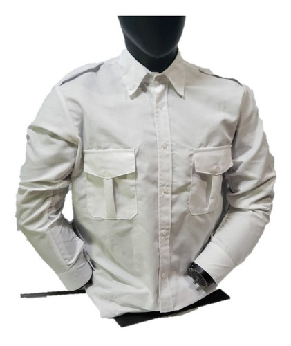 Camisa De Tropa  Para Guardia De Seguridad Manga Larga