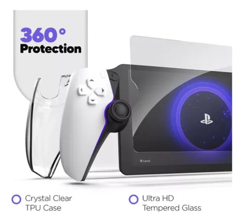 Carcasa Transparente Para Playstation
