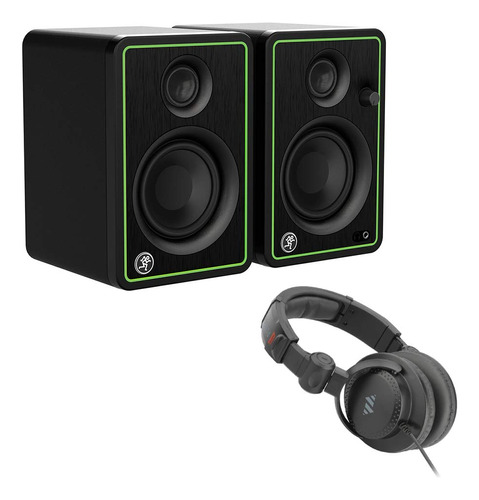 Mackie Cr3-x Series 3  Monitores De Estudio (par) Con Monit.