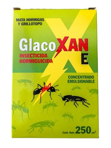 Insecticida Hormiguicida Grillo Topo Glacoxan E X 250 Cm3 
