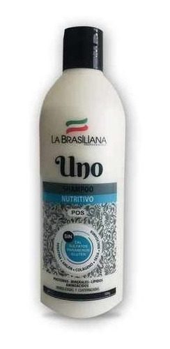La Brasiliana Shampoo Uno Nutritivo Sin Sal 500g