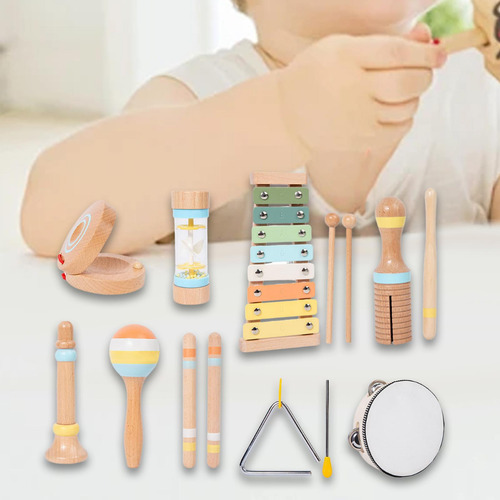 Instrumentos Musicales Para Niños,juguete Musical 9 Piezas