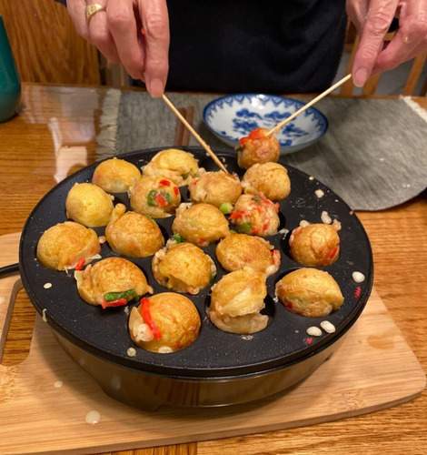 Fabricante Takoyaki De 700 W, Molde Eléctrico De Bola Pulpo