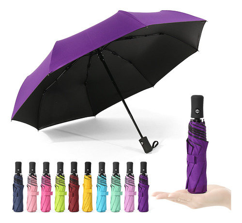 Umbrella Sun&rain Auto Compact Umbrella Open/close Travel