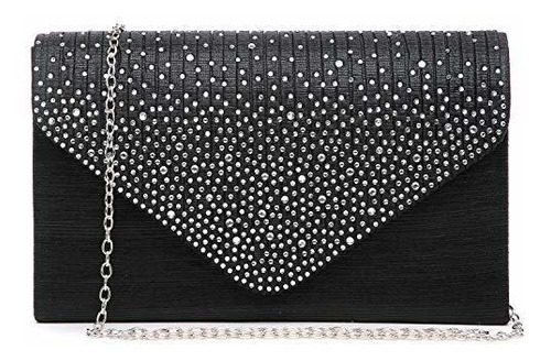 Bolso De Noche Para Mujer Con Diamantes De Imitación Para Fi