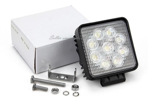 Imagen 3 de 6 de 20 Faros Mayor Disipador Reflectores 27w Led P/ Tractores