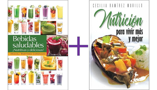 Libro De Jugos Saludables + Libro De Cocina Vegetariana