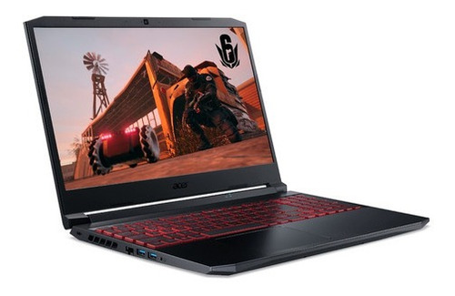 Laptop Acer Nitro 5 Intel I7 8gb Ram 512gb Ssd Rtx 3050 4gb Color Negro - Excelente (Reacondicionado)