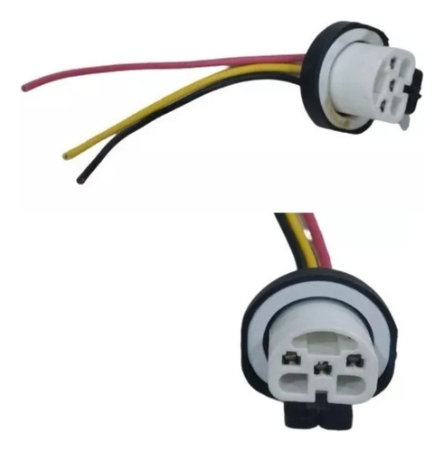 Conector De Porcelana Bombillo 9007 9004 Sq-109a 2 Unidades