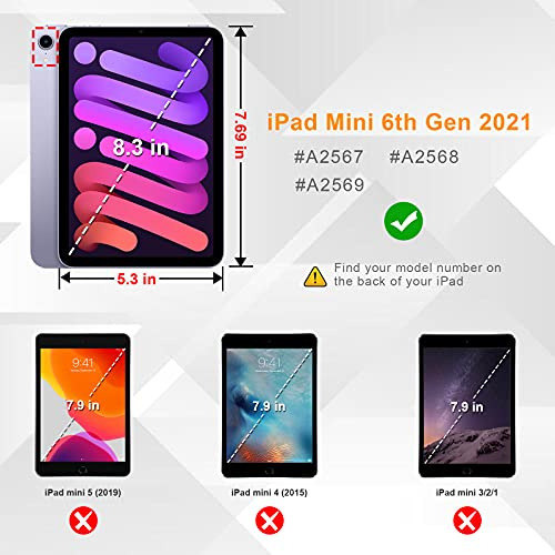 Funda Para iPad Mini 6 2021 iPad Mini 6th Generation 8.3 Inc
