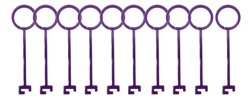 10 Piezas De Soportes Para Objetivos De Arcilla, Soporte