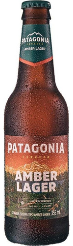 Cerveja Patagonia Amber Lager Gfa 355ml Com 12 Unidades