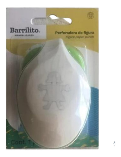 Perforadora De Figura Grande Barrilito Forma de la perforación Niña