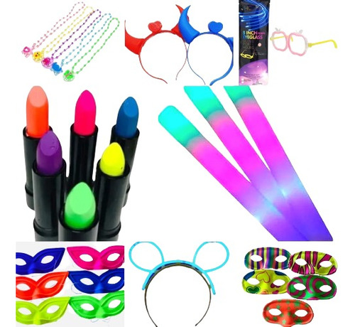 Set Cotillòn N1 Luminoso Fluo Fiestas Eventos Onfire Store