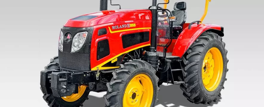 Tractor 4x4 Roland H040 Con Ruedas Agricolas - Mazzuchelli 