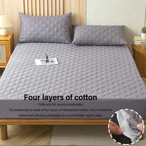 Impermeable Protector Cubre Colchón Funda De Almohadas King