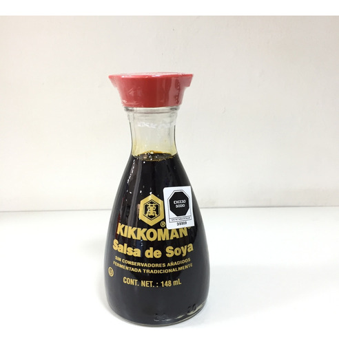 Salsa Soya Tradicional Soja Kikkoman 148ml 2 Botellas Vidrio
