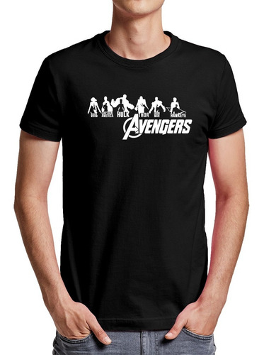 Imagen 1 de 2 de Polera Avengers - Polo - Marvel Comics - Stencil