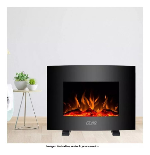 Calefactor Eléctrico Tipo Chimenea Atvio Home