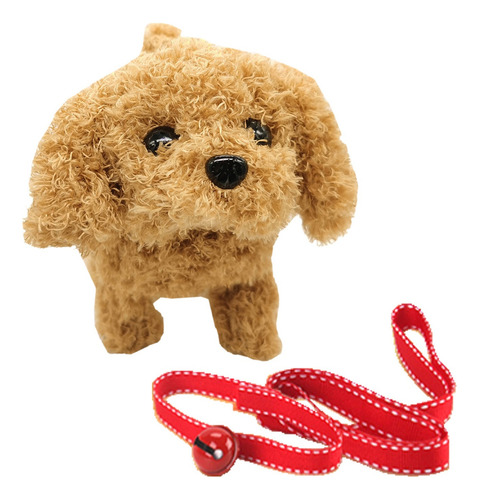 Perro De Peluche Electrónico Para Mascotas Que Camina Ladrid