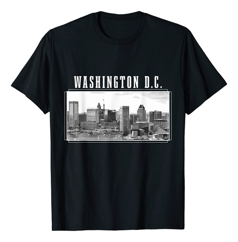 Washington Dc Skyline Pride - Camiseta Vintage De Washington