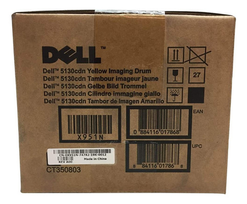 Genuine Dell X951 N Amarillo Imaging Drum Unit