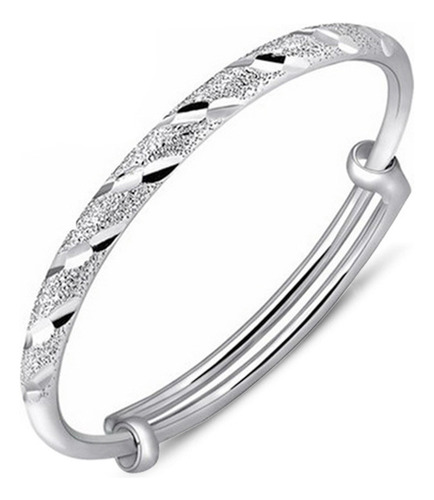 Pulsera Plateada Con Forma De Lluvia De Meteoritos Con Forma
