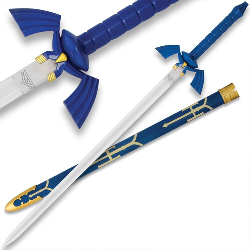 The Legend Of Zelda, Master Sword Accesorio Disfraz/cosplay Azul