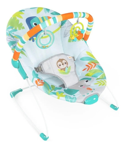 Silla Bebe Mecedora Con Vibración Y Barra Bright Stars Byp