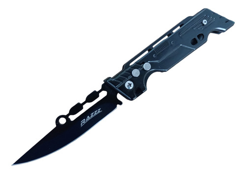 Navaja Automatica Tactica Venom Denfesa Acero Color Razzz2