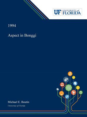 Libro Aspect In Bonggi - Boutin, Michael