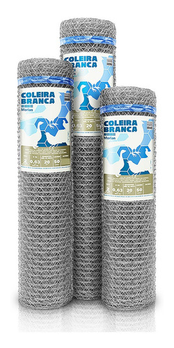 Imagem 1 de 4 de Tela Hexagonal Galinheiro Fio 23 50x1,80m - Morlan