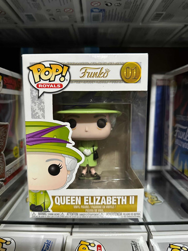 Funko Pop 01 Royals Queen Elizabeth 2 Reina Isabel 2